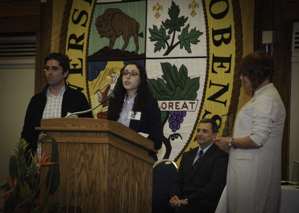 Students' Teacher Recognition Awards reception