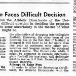 Scan of newspaper from 1949