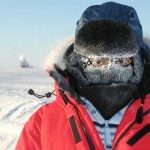 university of manitoba explorer covered in frost in the arctic