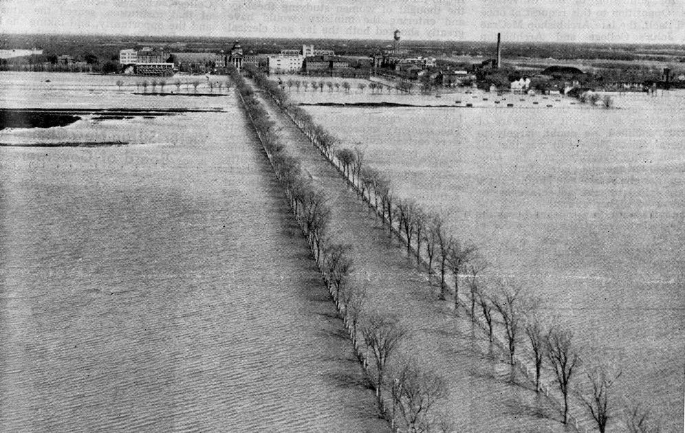 Bulletin Newspaper 1950 flood cover