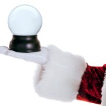 Sanata looking into crystal ball