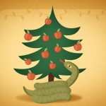 Adam and eve Christmas tree