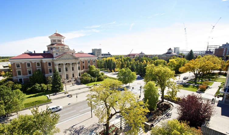 University of Manitoba Administration Building and campus