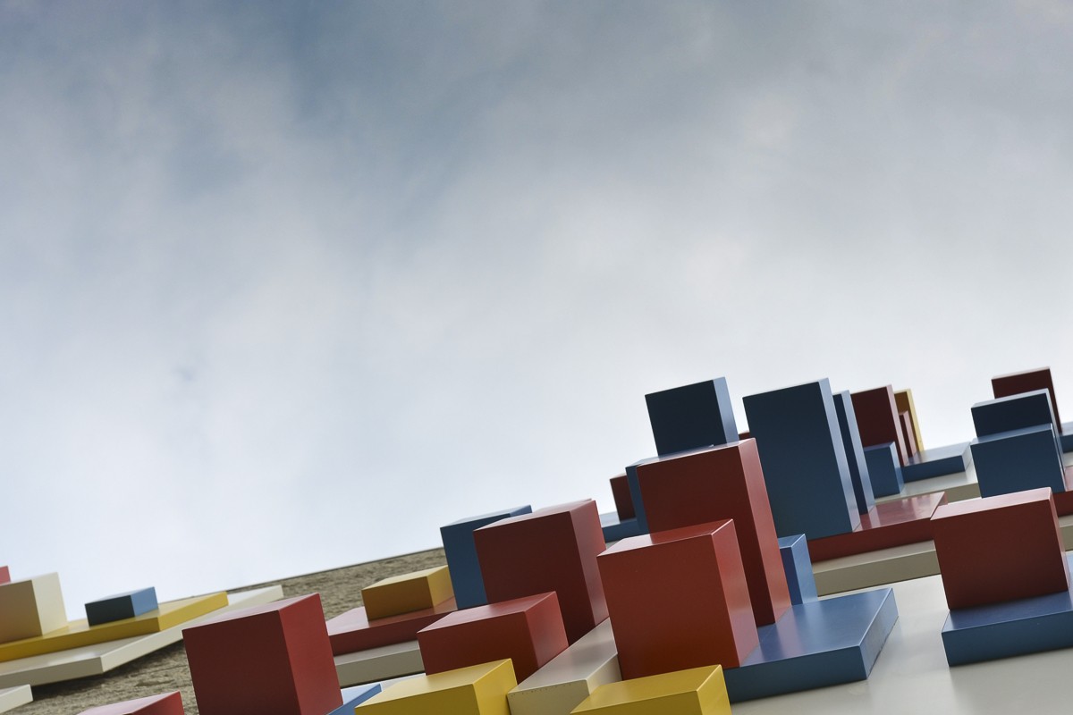 Eli Bornstein's Structurist Relief in 15 Parts