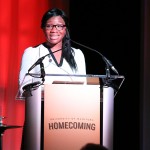 Tito Daodu, College of Medicine Alumna, at the 2014 Homecoming Dinner and Concert