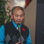 U of M Elder in residence, Norman Meade, speaking at ABEP's 20th Anniversary Celebration.