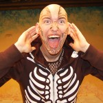 Ian Bastin as Titus in Black Hole Theatre's production of Titus Andronicus.