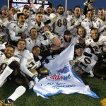 Bison Football wins 2014 Hardy Cup