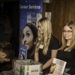 Career Services booth at Career Fair 2014