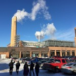 Central energy plant on Fort Garry campus.
