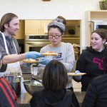 Alternative Reading Week Students serving food at the Ma Mawi Wi Chi Itata Centre