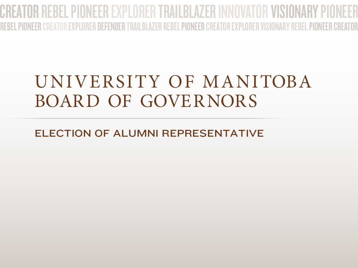 Board of Governors Election, 2015