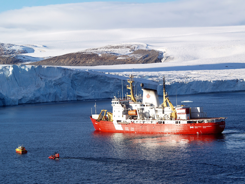 The research icebreaker CCGS Amundsen