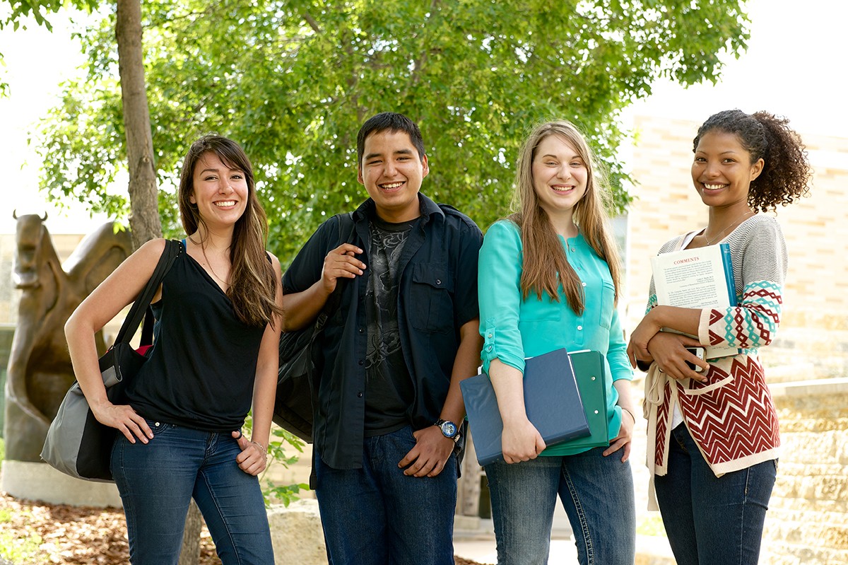 Indigenous students at the University of Manitoba