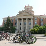 Cycling to campus is just one way to participate in the Commuter Challenge