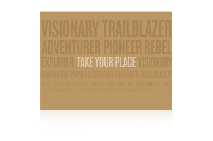 Take your place publication