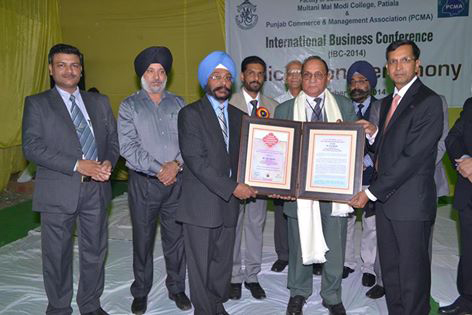 CR Bector receives Lifetime Achievement Award from PCMA