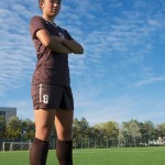 Bison soccer player Amanda Wong