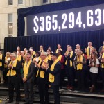 The provincial government adds $150 million to the Front and Centre campaign