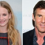 Britt Robertson, Dennis Quaid // Photo courtesy of hollywoodreporter.com