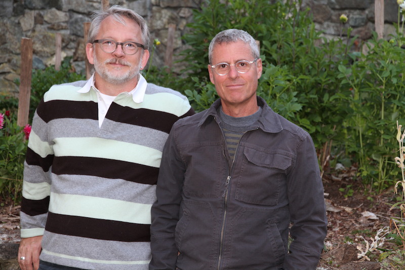 Alumnus Jeff Kushner (right) and his partner Dr. Randall McGinnis
