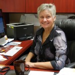 Bison athletic director Coleen Dufresne