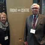 Nicki and Bryce Douglas at the alumni event held in Toronto on November 19, 2015