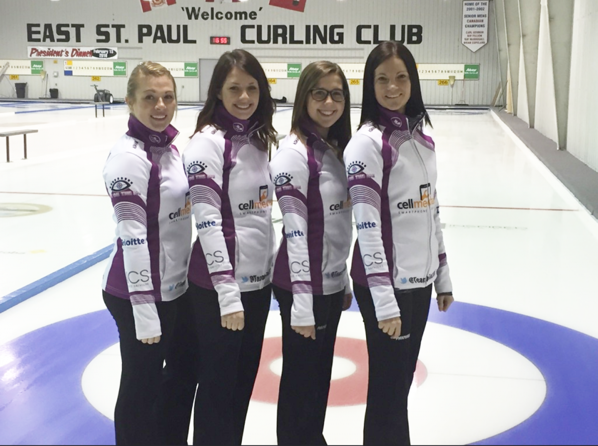 Selena Katz and teammates