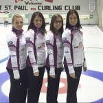 Selena Katz and teammates