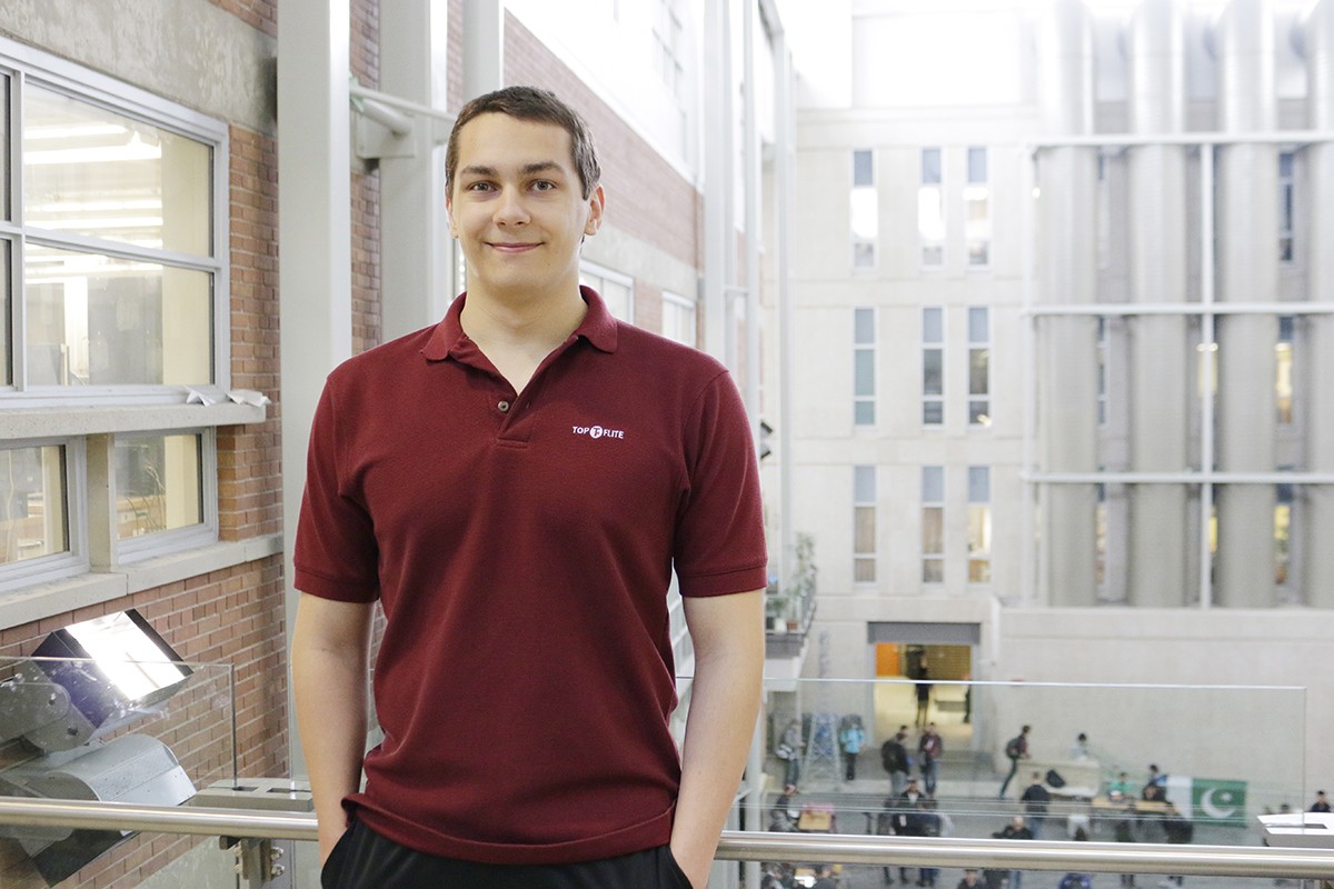 Scott Pokorny, the 2016 Co-operative Education Student Champion Award recipient