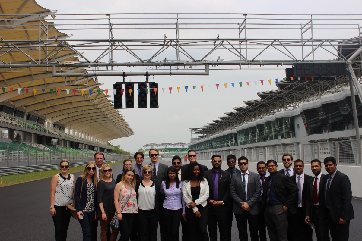 Asper MBA students ready to present in Malaysia