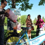Bike-blended smoothies from the Office of Sustainability