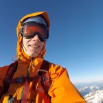 Peter Trokajlo on summit of Mt Blanc
