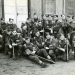 U of M Canadian Officers Training Corp (COTC) members at training camp in 1945 // Photo courtesy of UM Digital Collections