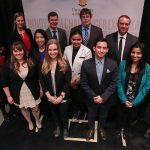 Competitors from the 2016 Three Minute Thesis competition.