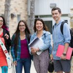 Students at MIGIZII AGAMIK (Bald Eagle Lodge).