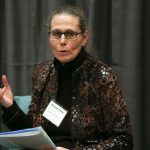 Michelle Porter at Visionary Conversations on Dec. 8, 2016.