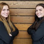 Courtlyn (left) and Sheridan Oswald