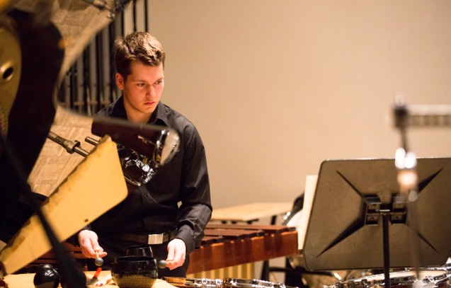 U OF M PERCUSSION ENSEMBLE // PHOTO BY ADAM DOLMAN