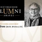 The 2017 Distinguished Alumni Award Recipient for Professional Achievement is Reva Stone