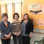 (L-R) Beverly O'Connell, Carla Shapiro and Norma Brown at the March 20, 2017 fundraiser.