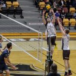UNIVERSITY OF MANITOBA MEN'S VOLLEYBALL // PHOTO COURTESY TARA MILLER - BISON SPORTS