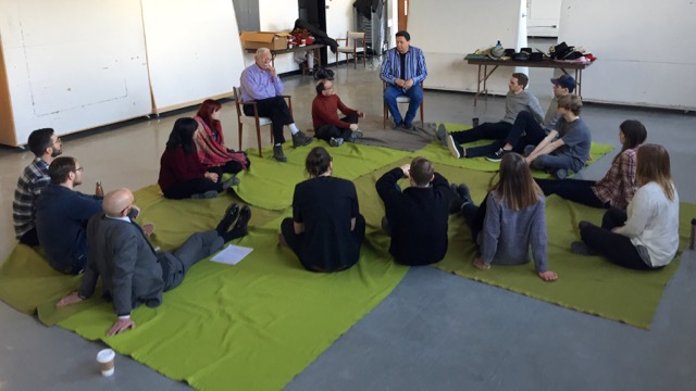 Circle of Reconciliation in the Faculty of architecture