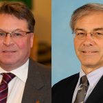 (L-R) Christopher Adams and Jonathan Beddoes.