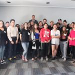 LIVING LIBRARY PARTICIPANTS HAD A MORNING OF GREAT CONVERSATIONS. // PHOTO BY CHRIS REID.