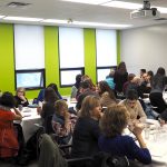 The inaugural Teaching Cafe at the Centre for the Advancement of Teaching and Learning on May 17, 2017.