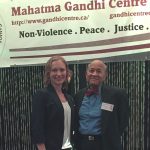 (L-R) Katelin Neufeld and Dr. Krishnamurti Dakshinamurti.