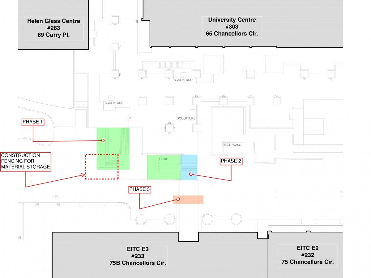 Site Plan, waterproofing project map