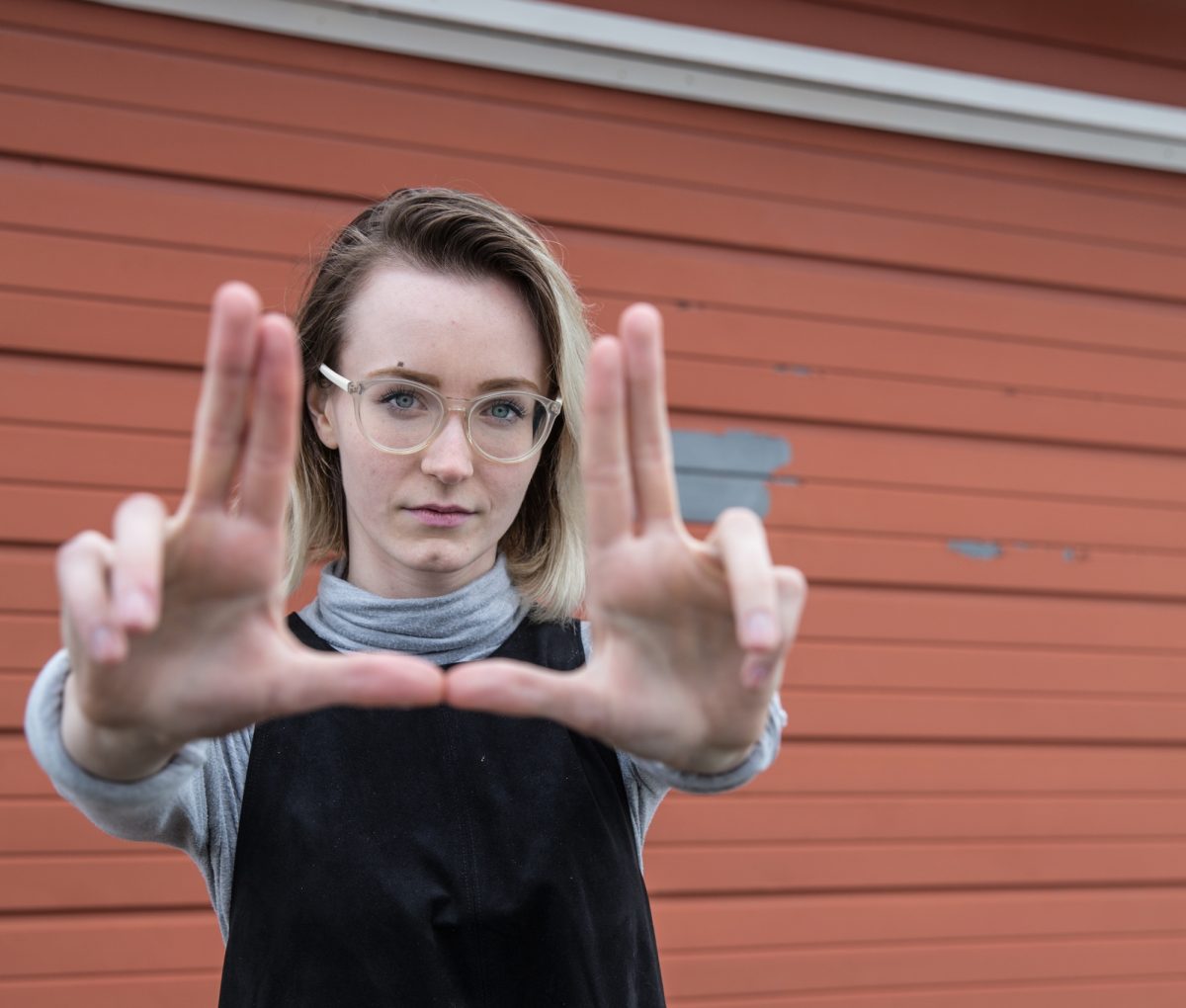 Student from the Film Production course. // All photos by Mike Latschislaw