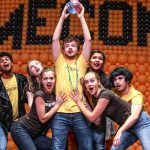 University of Manitoba students perform at the Brown and Gold Brunch.